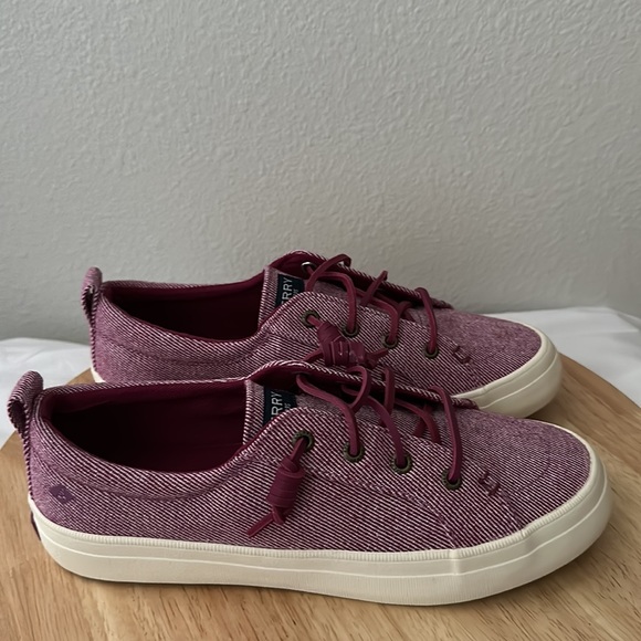 Sperry Crest Vibes Washed Twill Slip-On Sneakers - Picture 4 of 7